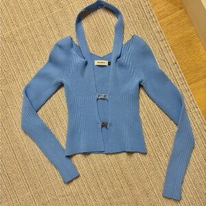 MISBHV blue cardigan